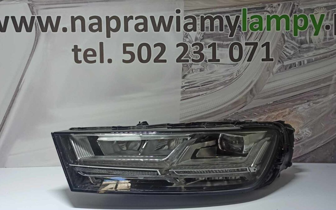 Audi Q7 8M – Naprawa światłowodu i wymiana klosza