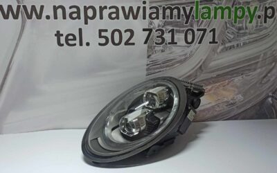 Porsche 911 wymiana klosza i naprawa soczewki LED